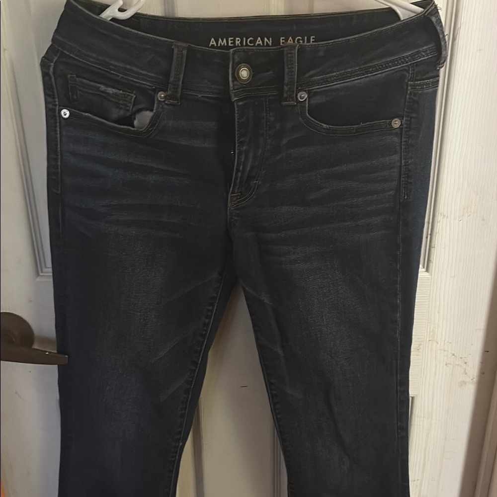 American Eagle Outfitters Blue Skinny Jeans Classic Style